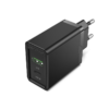 Vention Two-port USB A+C(18W/20W) Wall Charger UK-Plug