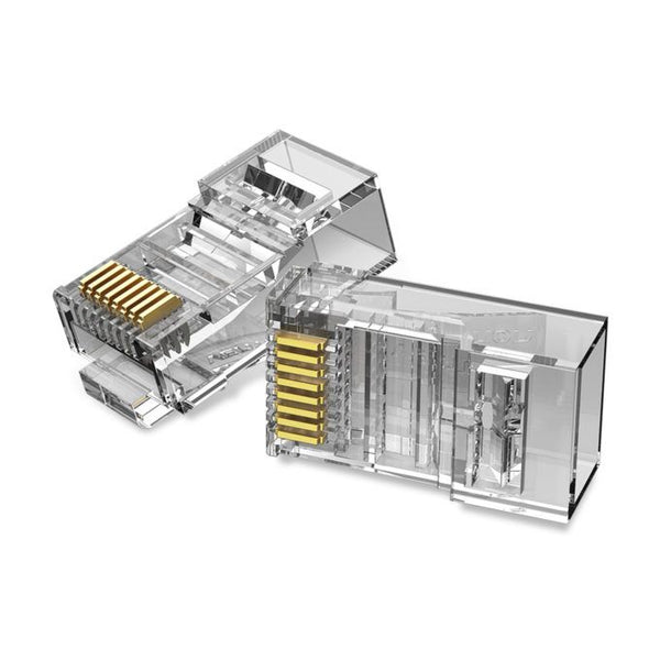 Vention Cat.5E UTP RJ45 Modular Plug Transparent 100 Pack