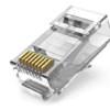Vention Cat.6A UTP RJ45 Modular Plug Transparent 100 Pack